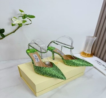 Amina Muaddi Begum Satin Slingback Pumps