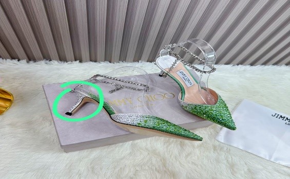 Amina Muaddi Begum Satin Slingback Pumps - Image 3
