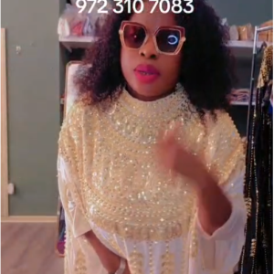 Premium Quality Embellished Kaftan Dress