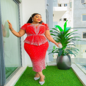 Rafiyat - Jack - PPC: The Scarlet Sparkle Peplum dress