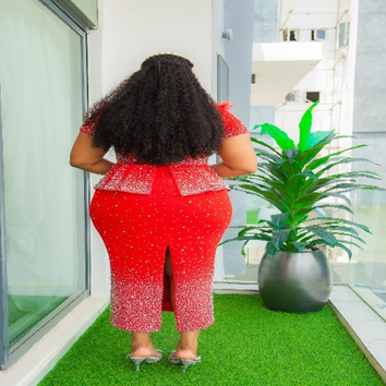 Rafiyat - Jack - PPC: The Scarlet Sparkle Peplum dress - Image 2