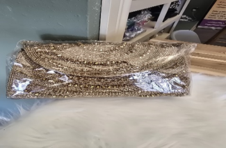 The Royal Crystal Beaded Evening Clutch - Image 3
