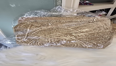Glamorous Shimmer Chain Shoulder Bag - Image 2