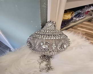 The Regal Dome Crystal Evening Bag - Image 2