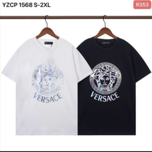 Versace Medusa Head Holographic Logo T-shirt (YZCP 1568)