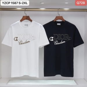Christian Dior Pin Embroidered Logo T-shirt (YZCP 1587)