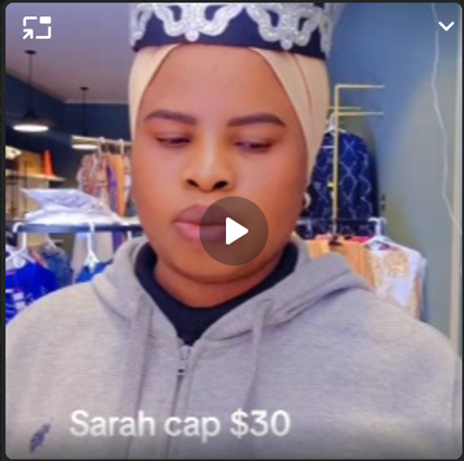 Sarah Cap Luxury Embroidered & Beaded Pillbox Crown Cap