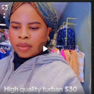 Luxury Rhinestone & Pearl Embellished Pre-Tied Turban